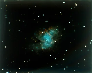 Crab Nebula in the Constellation of Taurus