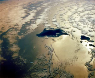 Earth from space - the Hawaiian Islands, USA