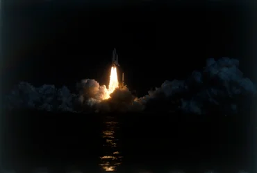 Space Shuttle Columbia lifts off, Kennedy Space Center, Merritt Island, Florida, USA