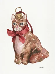 Charming Cat Ornament