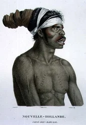 Cour-Rou-Bari-Gal, a native of New Holland, plate 18 from 