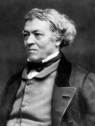 Jean-Baptiste Camille Corot, Photo by Nadar, c. 1860