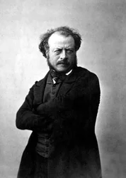 French sculptor Auguste Preault, photographed by Nadar, c.1854