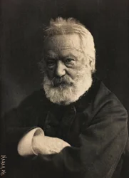 Portrait of French Novelist Victor Hugo
