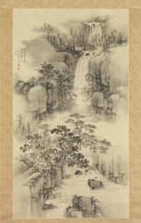 Landscape with Waterfall