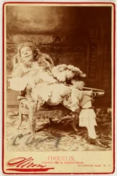 Portrait of Ernest Coquelin, known as Coquelin cadet (1848-1909), actor