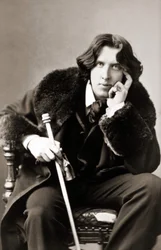 Portrait of Oscar Wilde by Napoleon Sarony (1821 - 1896), circa 1882