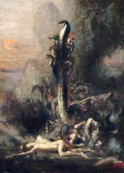 Hercules and the Lernaean Hydra, After Gustave Moreau, c.1876 (detail)