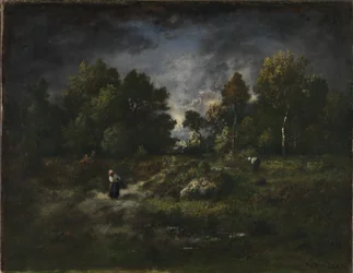 Forest Landscape with Wood Gatherers