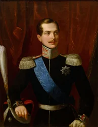 Portrait of the Crown Prince Alexander Nikolayevich (1818-1881)