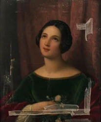 Girl with Flowers