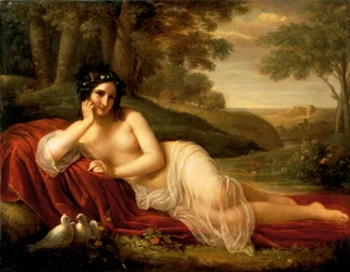 Venus laying down