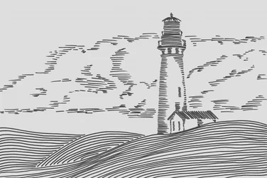 Coastal Lighthouse Landscape