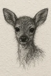 Gentle Fawn Portrait