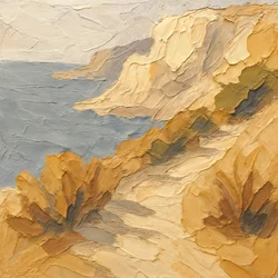 Textured Ocean Cliffs