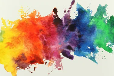 Vibrant Rainbow Splash