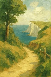 Winding Coastal Path