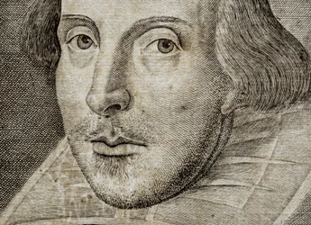 Portrait of William Shakespeare (detail)