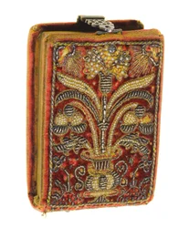 Precious 16th century prayer book with embroidered binding