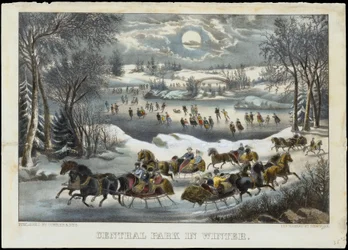 Central Park in Winter, 1877-94