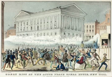 Great Riot at the Astor Place