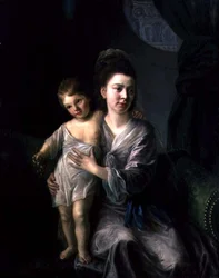 Anne Gardiner with her Eldest Son Kirkman