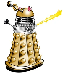 Dalek - Cartoon Illustration