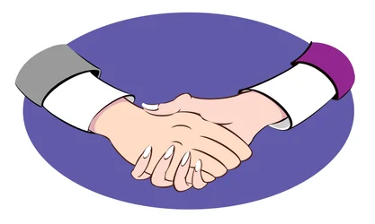 Handshake (illustration)