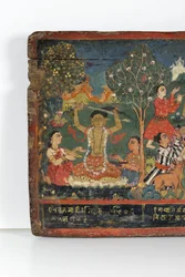 Detail (Buddhist manuscript cover)