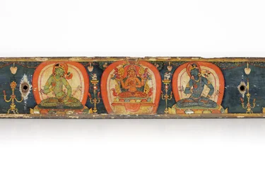 Manuscript of The Five Protections, Back Cover