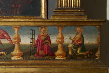 Coronation of the Virgin (detail)
