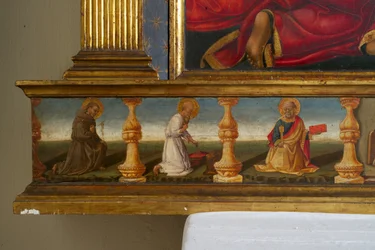 Detail from Coronation of the Virgin