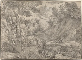 Saint Jerome in the Wilderness