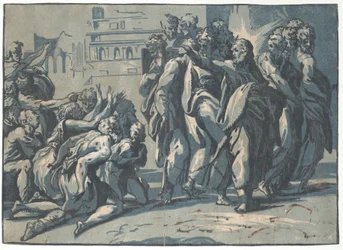 Christ Healing the Lepers
