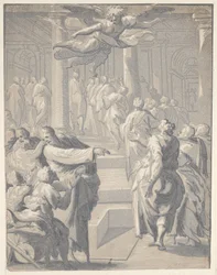 Christ healing the paralytic