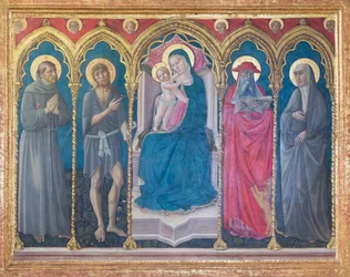 Madonna with Child and Four Saints