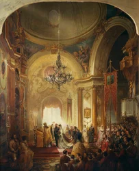 The Marriage of Prince Alfred, Duke of Edinburgh to Grand Duchess Maria Alexandrovna, 23 January 1874