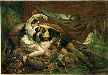The Mexican Alaida with Cortes in His Tent