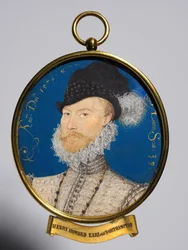 Portrait of Charles Howard, 2nd Baron Howard of Effingham, Later 1st Earl of Nottingham, 1576