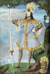 Portrait of George Clifford, Third Earl of Cumberland (1558-1605), Navigator