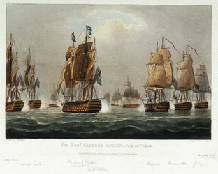 The Naval Maneuver of Sir Robert Calder