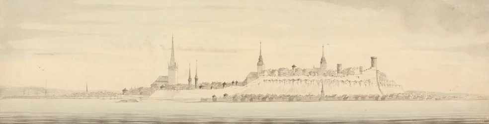 View of Revel, Capital of Estonia
