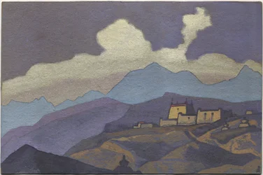 Monastery in Tsang Province, Tibet