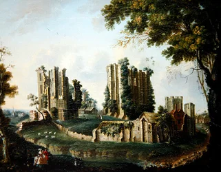 An Extensive view of Kenilworth Castle