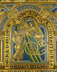 Ascension of the Prophet Eliah, from the Verdun Altar