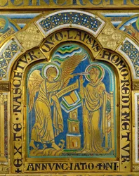 The Annunciation, from the Verdun Altar