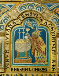 The Priest-king of Salem, Melchizedek, Sacrifices Bread and Wine