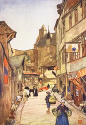 A Street, Mont St Michel