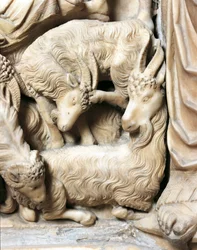 Pulpit with the Nativity Scene, Siena Cathedral, Tuscany