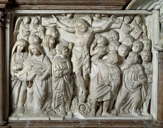 The Crucifixion Chair by Nicola Pisano